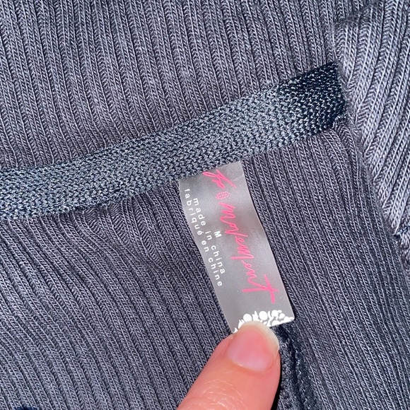 Free People Movement Ribbed Long Sleeve Top - Picture 2 of 2